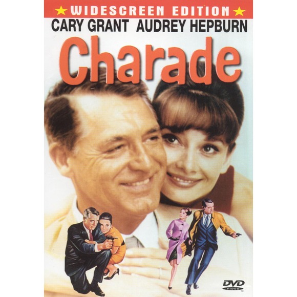 Charade DVD Widescreen Edition Cary Grant Audrey Hepburn 1963 Great Condition - Picture 1 of 1